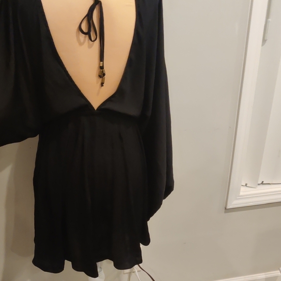 Free People Black Backless Dress - Picture 9 of 16